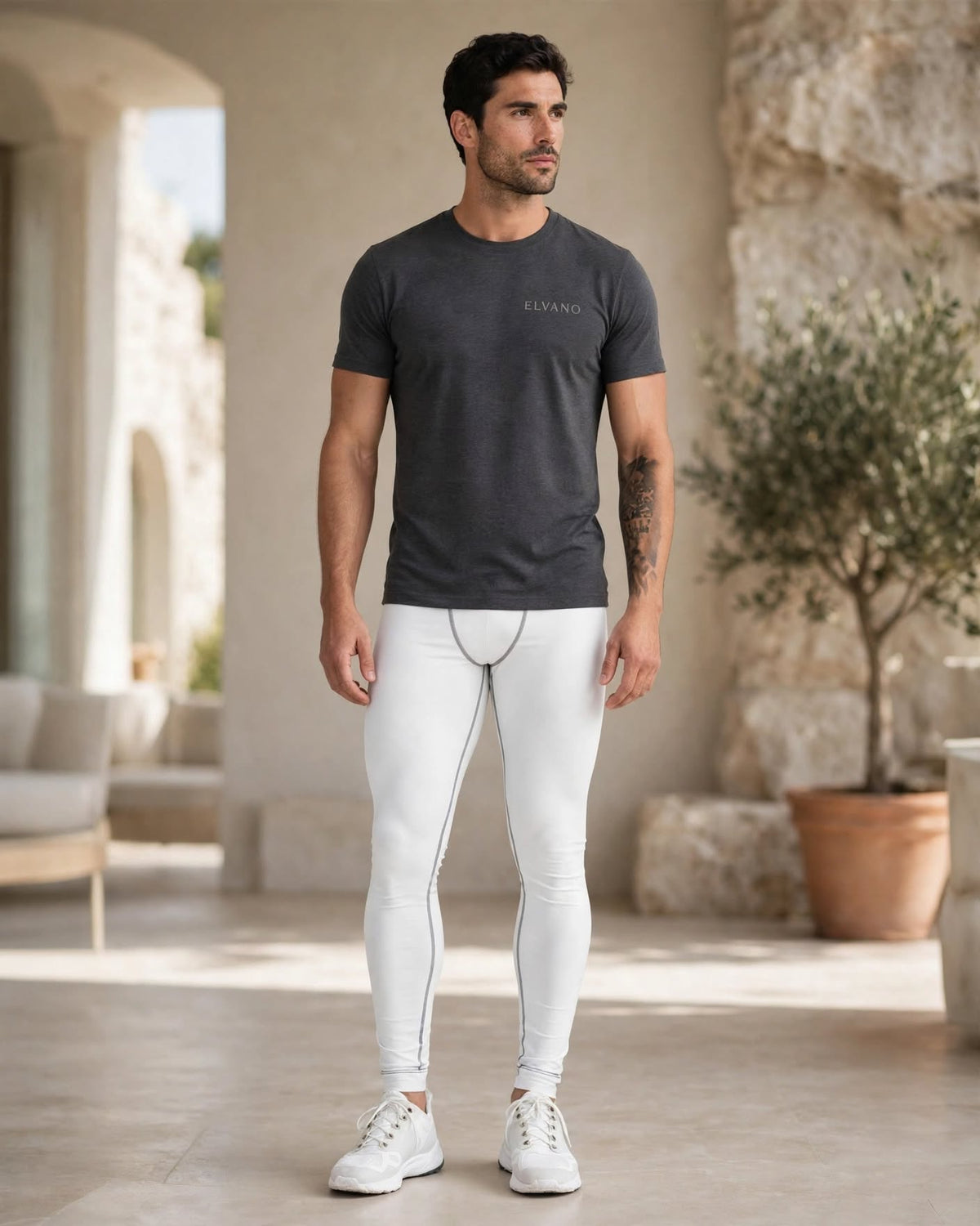 ELVANO Men's Leggings